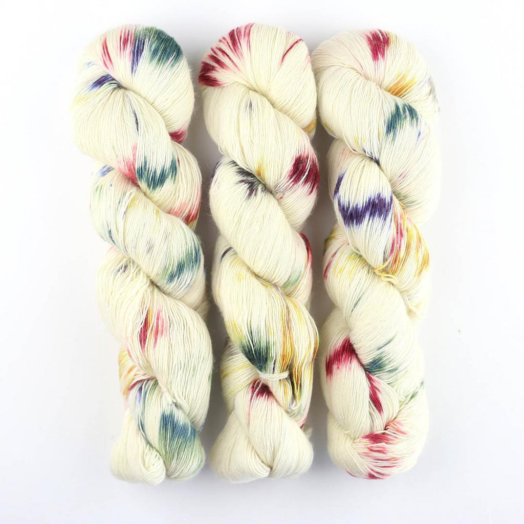 Merino SINGLE LACE Farbverlauf handgefärbt