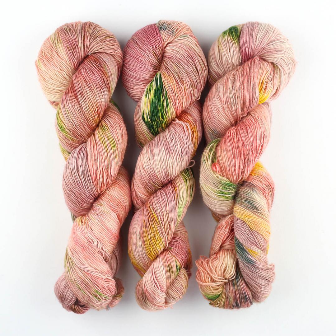 Merino SINGLE LACE Farbverlauf handgefärbt