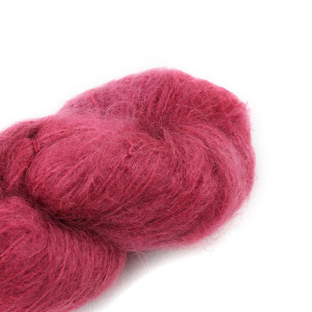 Fluffy Mohair solids handgefärbt