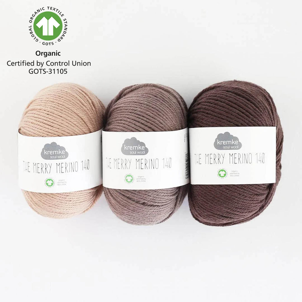 The Merry Merino 140 GOTS
