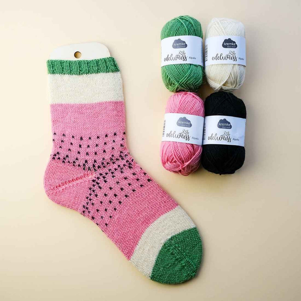 Anleitungsheft Fruity Socks