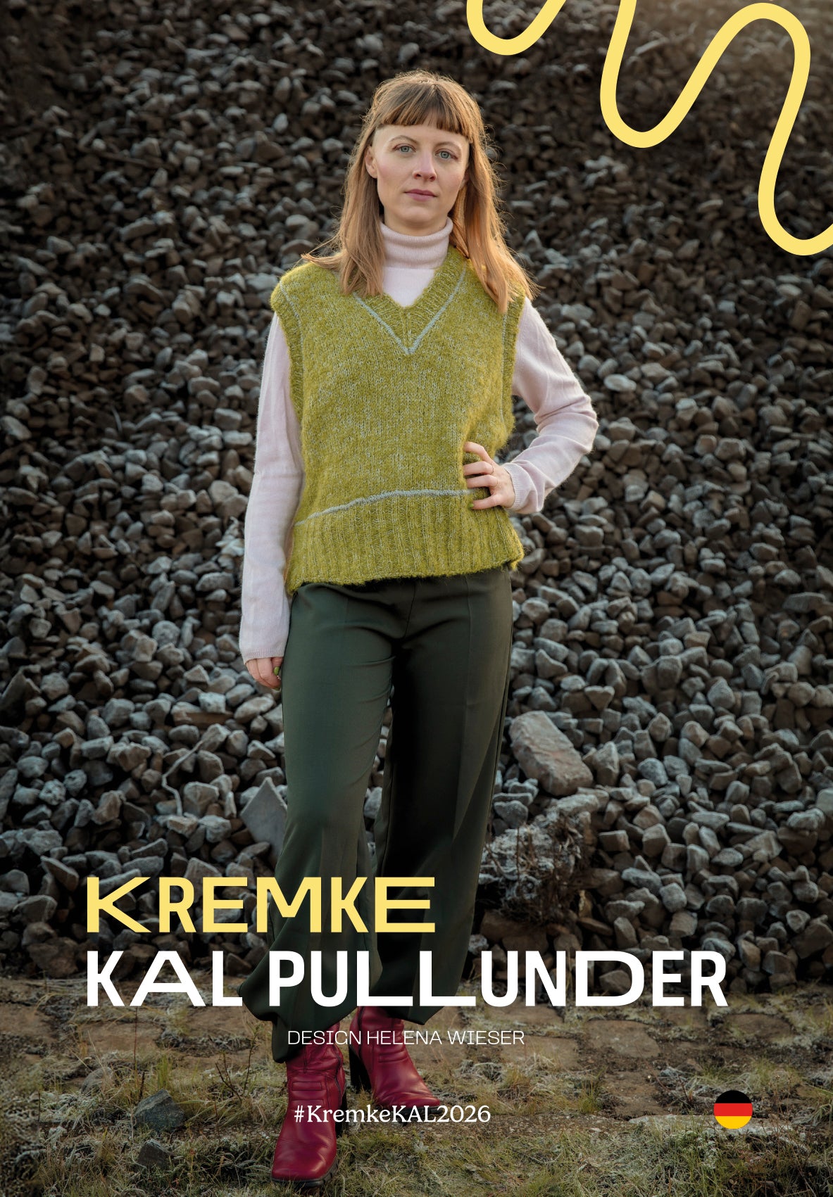 Flyer Pattern KREMKE KAL Slipover x Helena Wieser