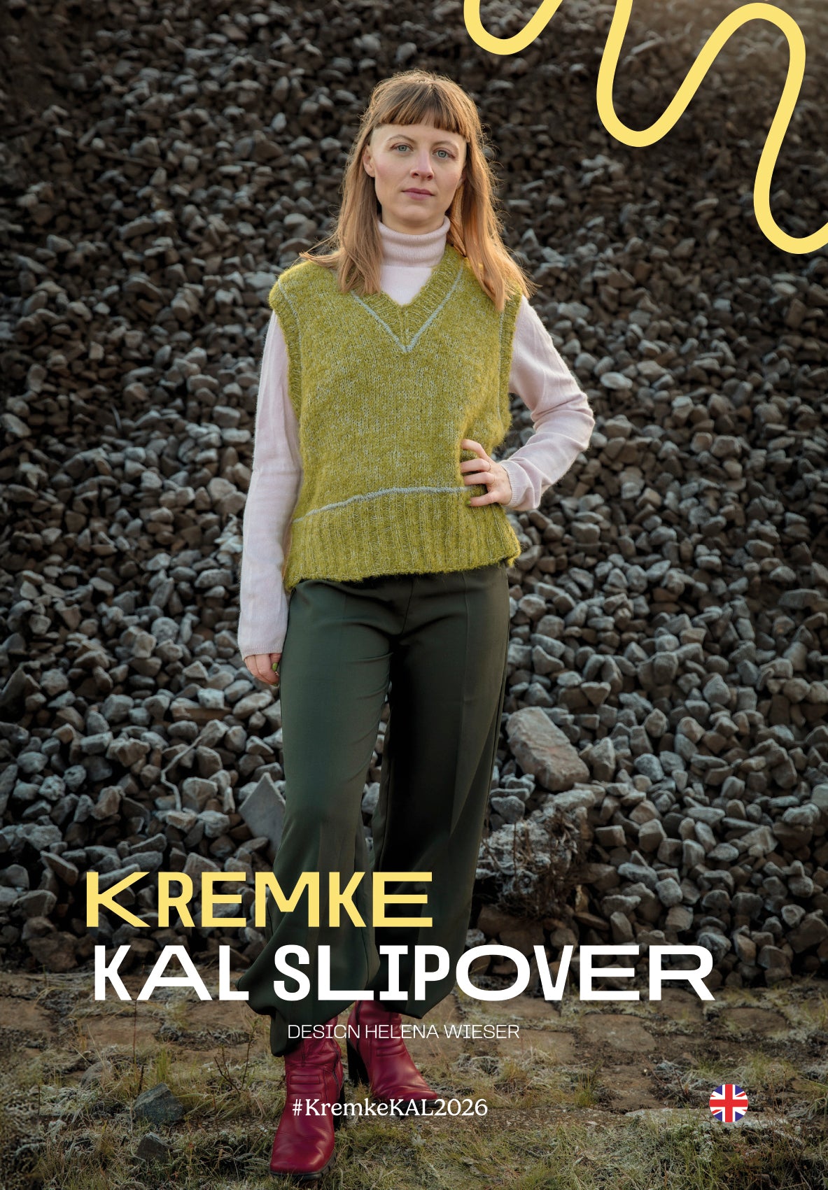 Flyer Pattern KREMKE KAL Slipover x Helena Wieser