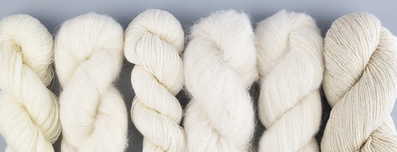 Undyed Merino Silk Luxury 4 ply Yarn - Spin felt dye - Nundle